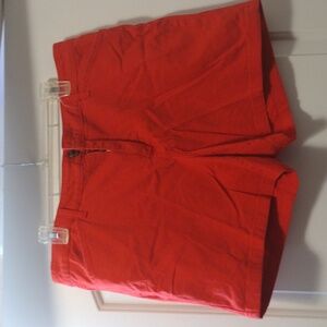 Size 16 St. John's Bay Red/Orange 5"Shorts